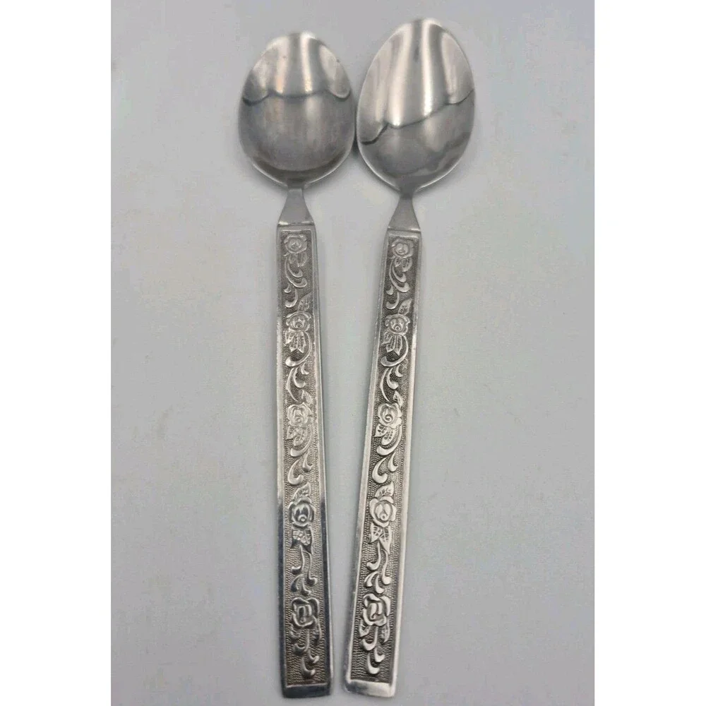 Vintage National Stainless Costellano Design 22 Piece setting Taiwan Jam Knife